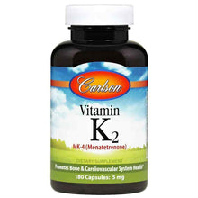 Vitamin K2 (as MK-4) 5 Mg, 180 Capsules, by Carlson Labs