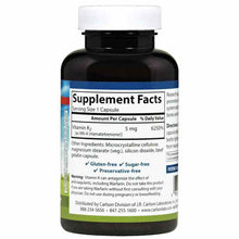 Vitamin K2 (as MK-4) 5 Mg, 180 Capsules, by Carlson Labs, image #2