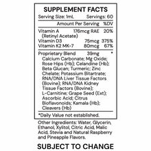 VITD3 LQ Vitamins D3 + K2 Complex, 2 Oz, by Systemic Formulas