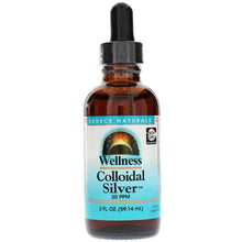 Wellness Colloidal Silver 30 PPM, 2 Oz, by Source Naturals