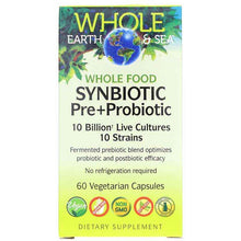 Whole Earth & Sea Synbiotic Pre+Probiotic, by Natural Factors