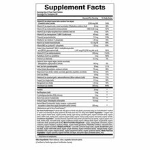 Supplement Facts label for Whole Earth & Sea Women's Prenatal Multi showing ingredients and daily values per serving.