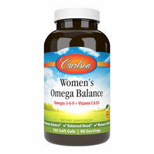 Women's Omega Balance, 180 Softgels, by Carlson Labs