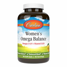 Women's Omega Balance, 90 Softgels, by Carlson Labs