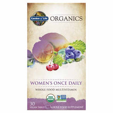 Women's Once Daily Whole Food Multivitamin, 30 Veg Tablets, by Garden of Life mykind Organics