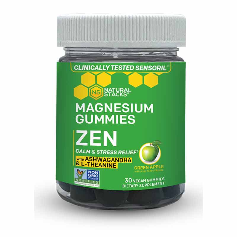 Zen Magnesium Gummies, Natural Stacks – Natural Healthy Concepts