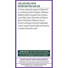 Zyflamend Nighttime, 60 Veg Capsules, by New Chapter, image #3