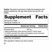 Zypan, 90 Tablets, by Standard Process, image #2