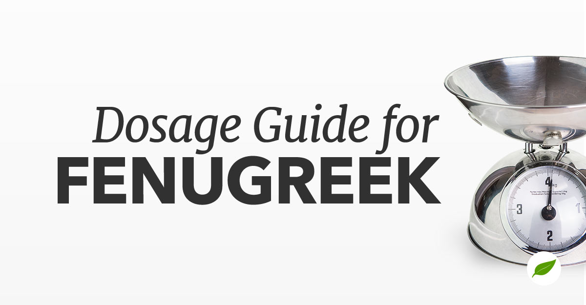 fenugreek dosage