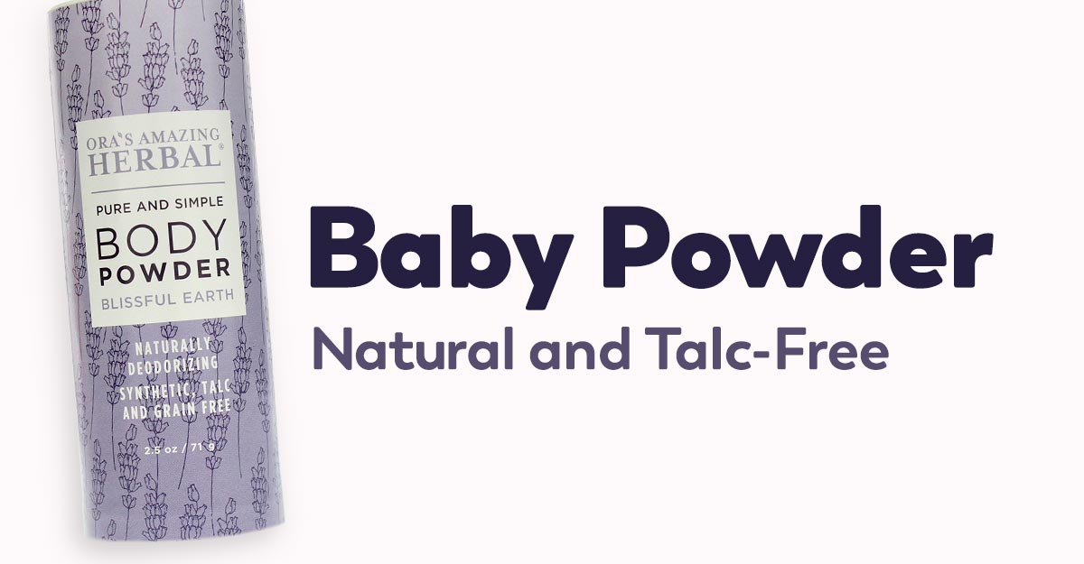 talc-free baby powder