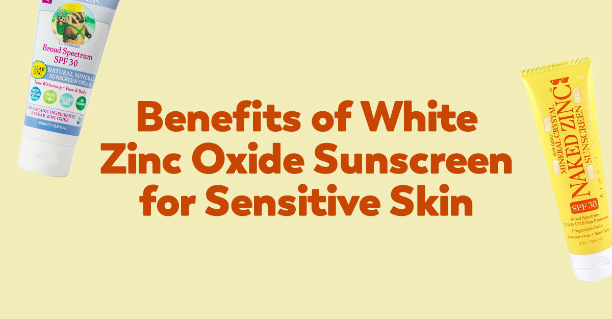 white zinc oxide sunscreen