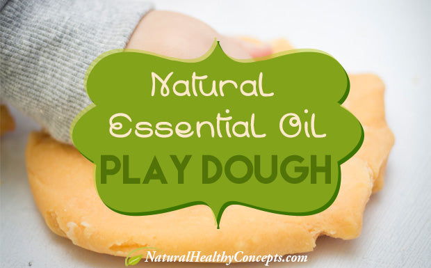 DIY Natural Essential Oil Play Dough Recipe