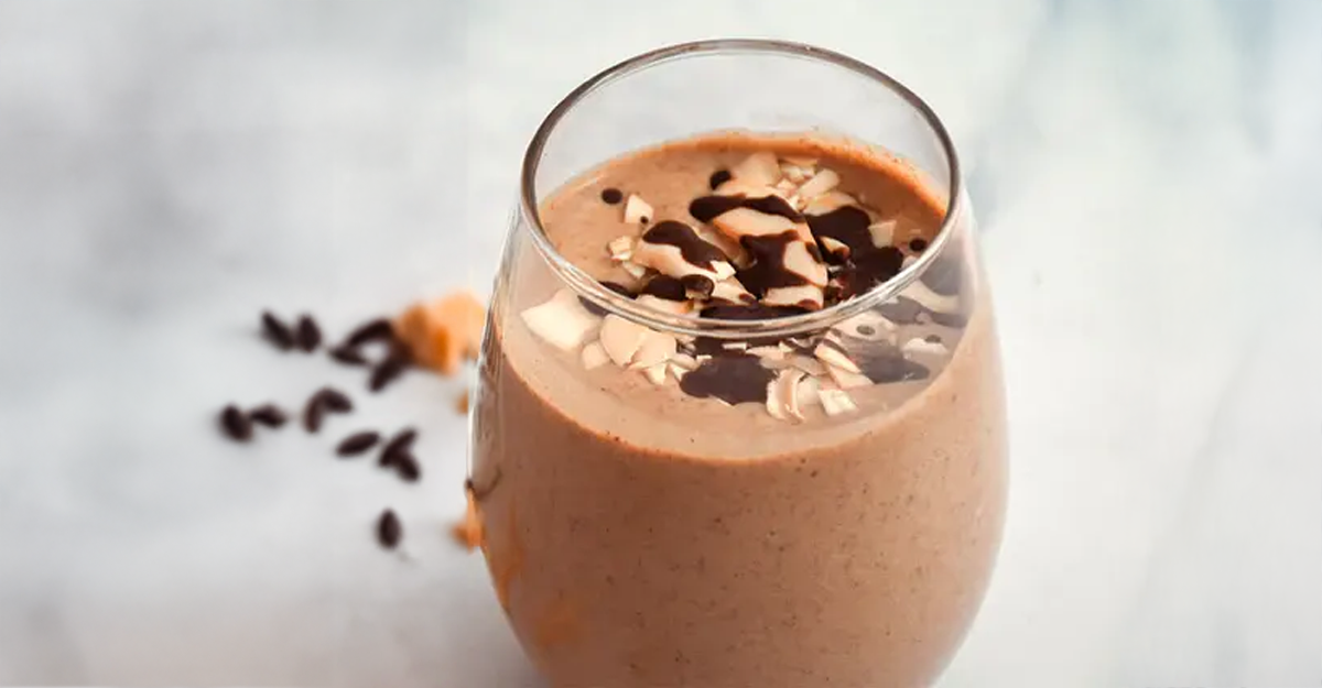 Phat Fudge Paleo Banana Mocha Smoothie recipe
