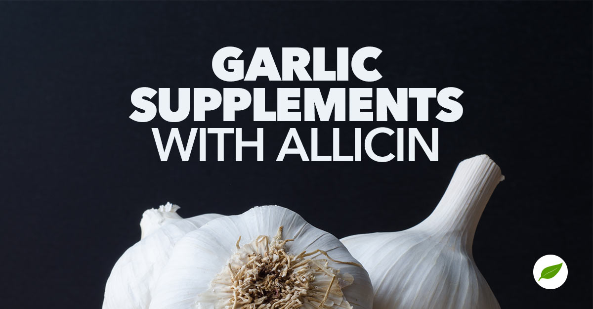 garlic supplements with allicin