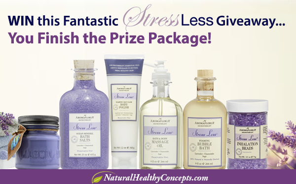 Complete this Holiday Stress Relief Prize Package and Win Some "Peace on Earth"