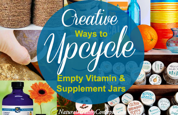 Creative Uses For Old Pill Bottles and Ways to Upcycle Empty Vitamin and Supplement Containers