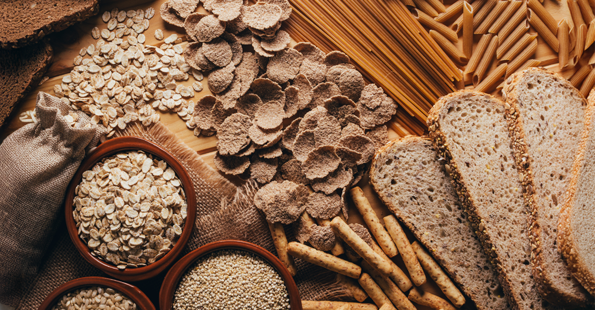 A bunch of different types on carbs