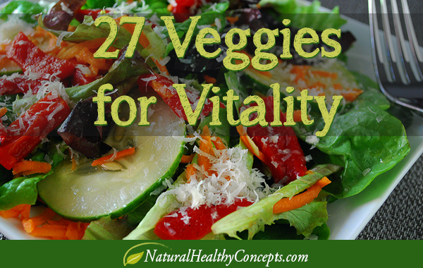 27 Veggies for Vitality (Infographic)