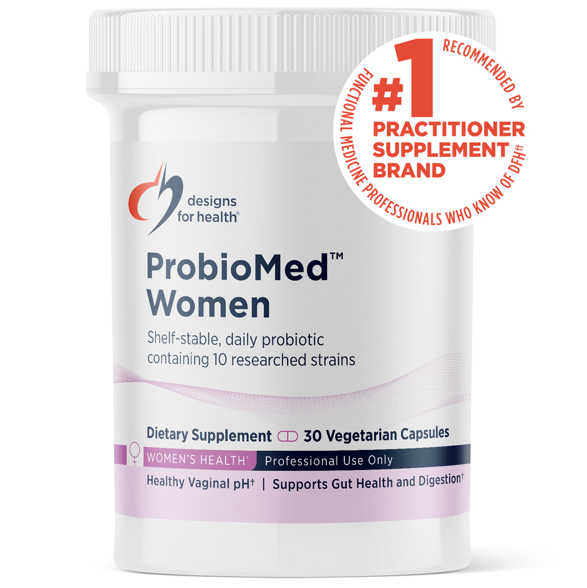 ProbioMed Women, 30 Veg Capsules, by Designs For Health