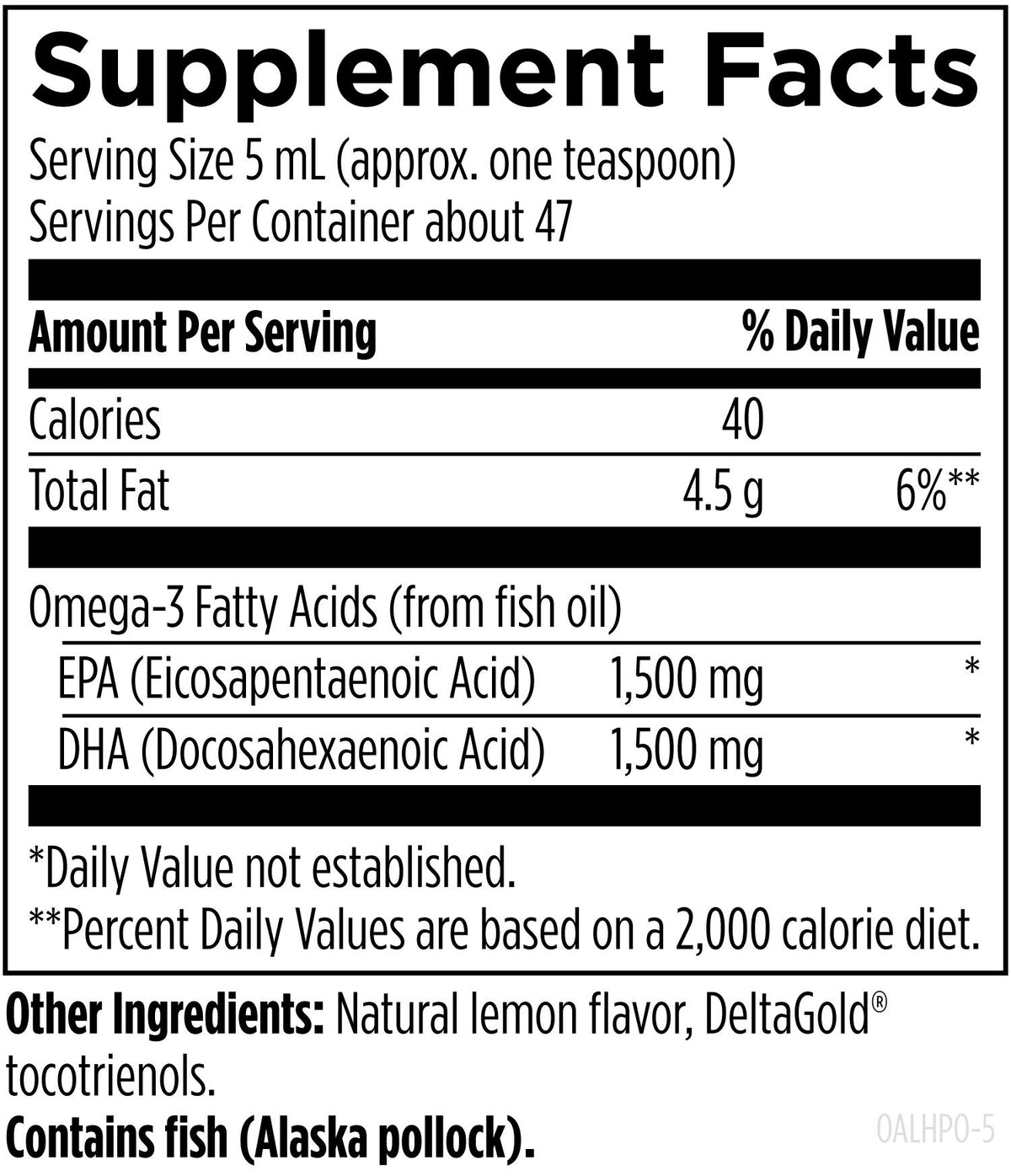 OmegAvail Hi-Po Liquid, 8 Oz, by Designs For Health