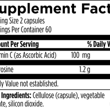 L-Tyrosine, 120 Veg Capsules, by Designs For Health