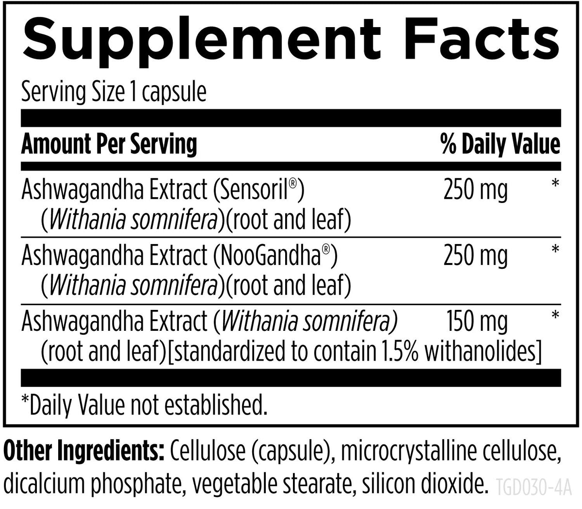 TriGandha, 30 Veg Capsules, by Designs For Health