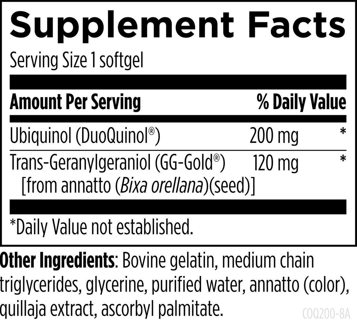 CoQnol 200 Mg, 60 Softgels, by Designs For Health