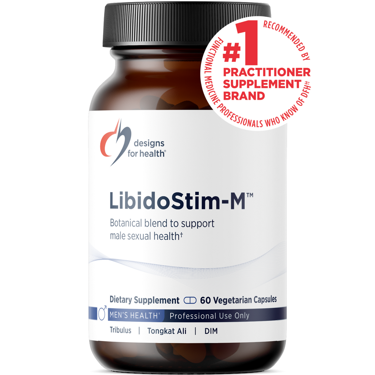 LibidoStim-M, 60 Veg Capsules, by Designs For Health