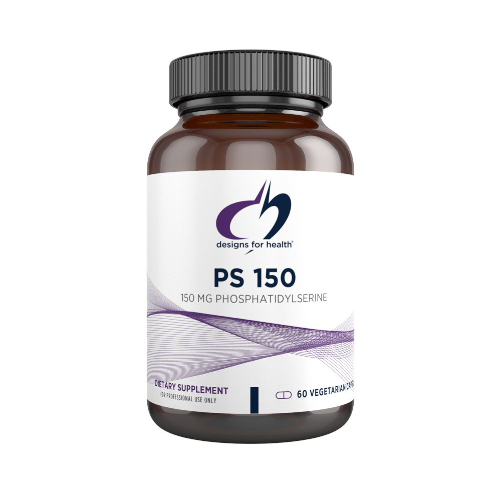 PS 150 Phosphatidylserine, 60 Veg Capsules, by Designs For Health