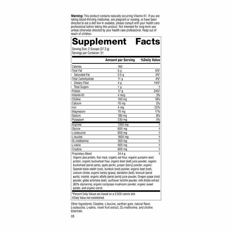 10 Day SP Detox Balance Powder + Program Guide, Chai, by Standard Process, image #2