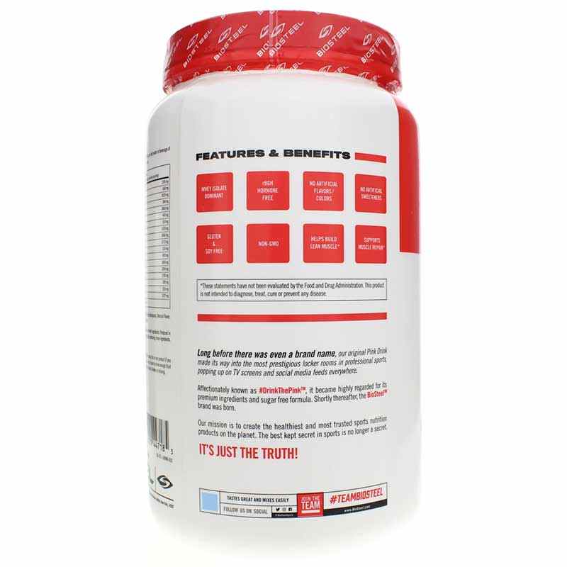 100% Whey Protein, Vanilla, by BioSteel, image #3