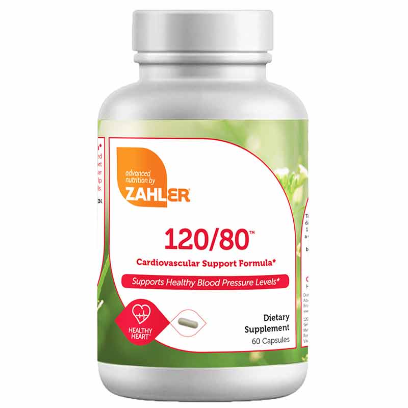 120/80 Cardiovascular Formula, by Zahler
