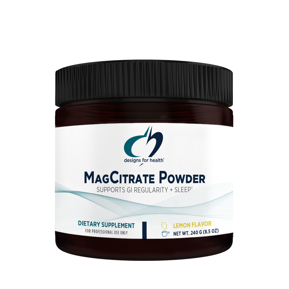 MagCitrate Powder, 8.5 Oz, by Designs For Health