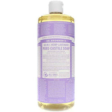18-In-1 Hemp Pure Castile Soap, Lavender, 32 Oz, by Dr. Bronner's Magic Soaps