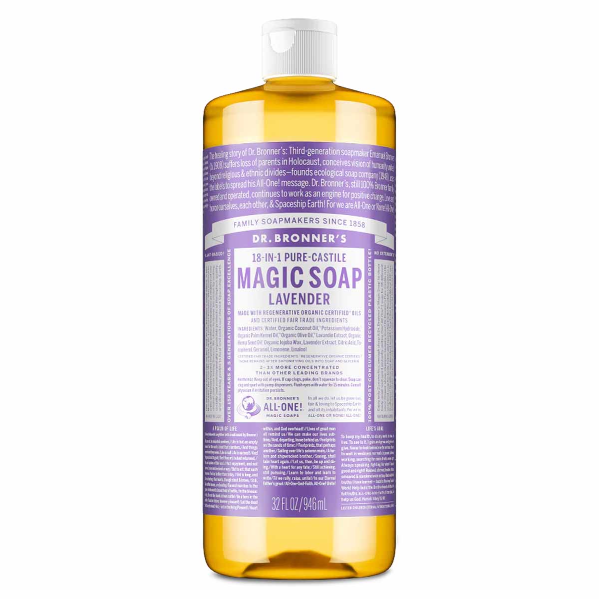 bronner's insecticidal soap 18-In-1 Hemp Pure Castile Soap, Dr. Bronners Magic Soaps – Natural Healthy Concepts