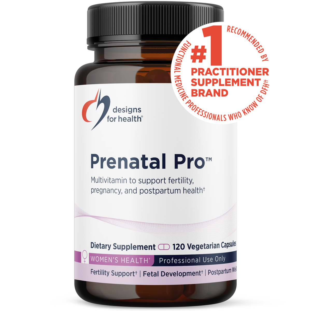 Prenatal Pro, 120 Veg Capsules, by Designs For Health