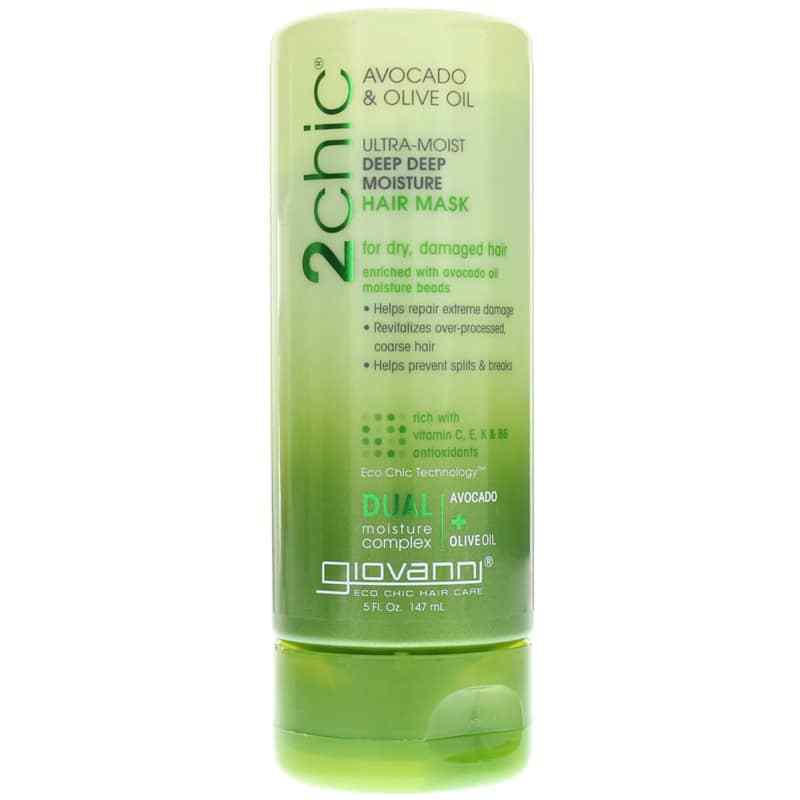 2 Chic Ultra-Moist Deep Moisture Hair Mask, by Giovanni