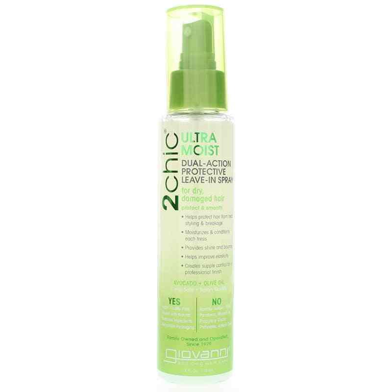 2 Chic Ultra-Moist Dual Action Protective Spray, by Giovanni