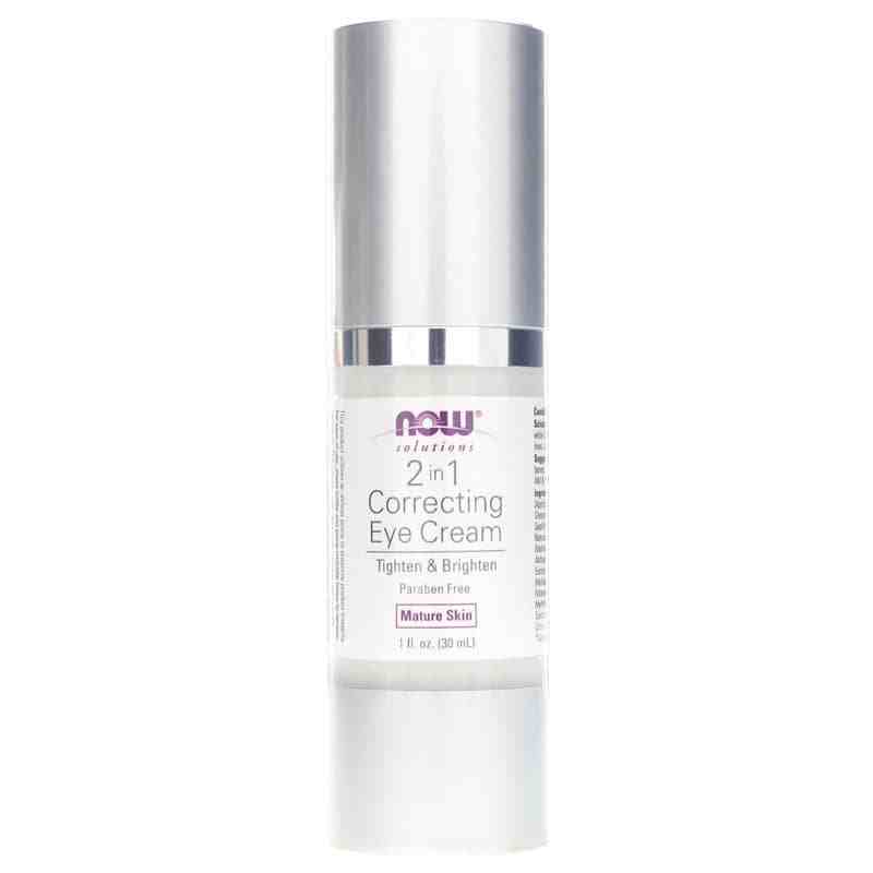 2-in-1 Correcting Eye Cream, by NOW Foods
