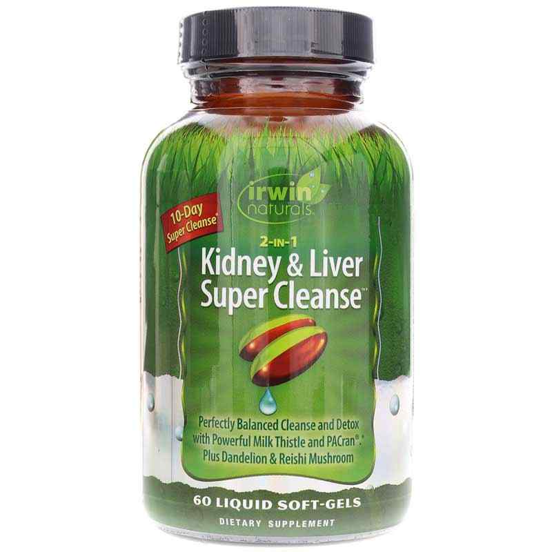 2-in-1 Kidney & Liver Super Cleanse, by Irwin Naturals
