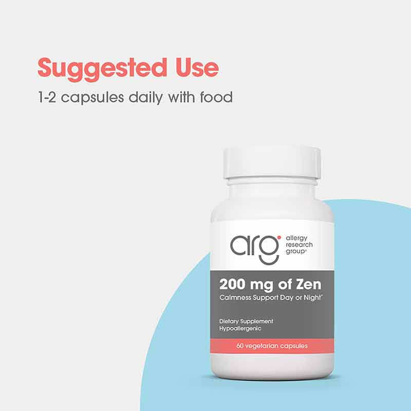 200 Mg of Zen, Allergy Research Group – Natural Healthy Concepts
