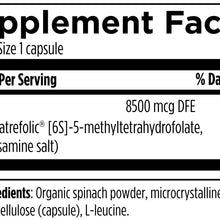 L-5-MTHF 8500 Mcg DFE, 60 Veg Capsules, by Designs For Health