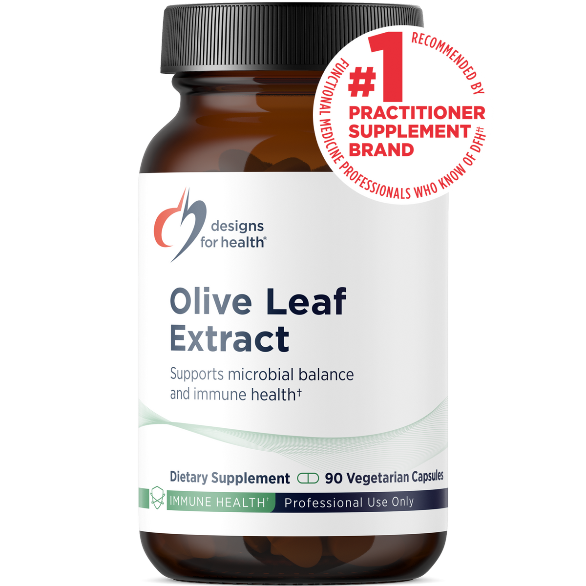 Olive Leaf Extract, 90 Veg Capsules, by Designs For Health