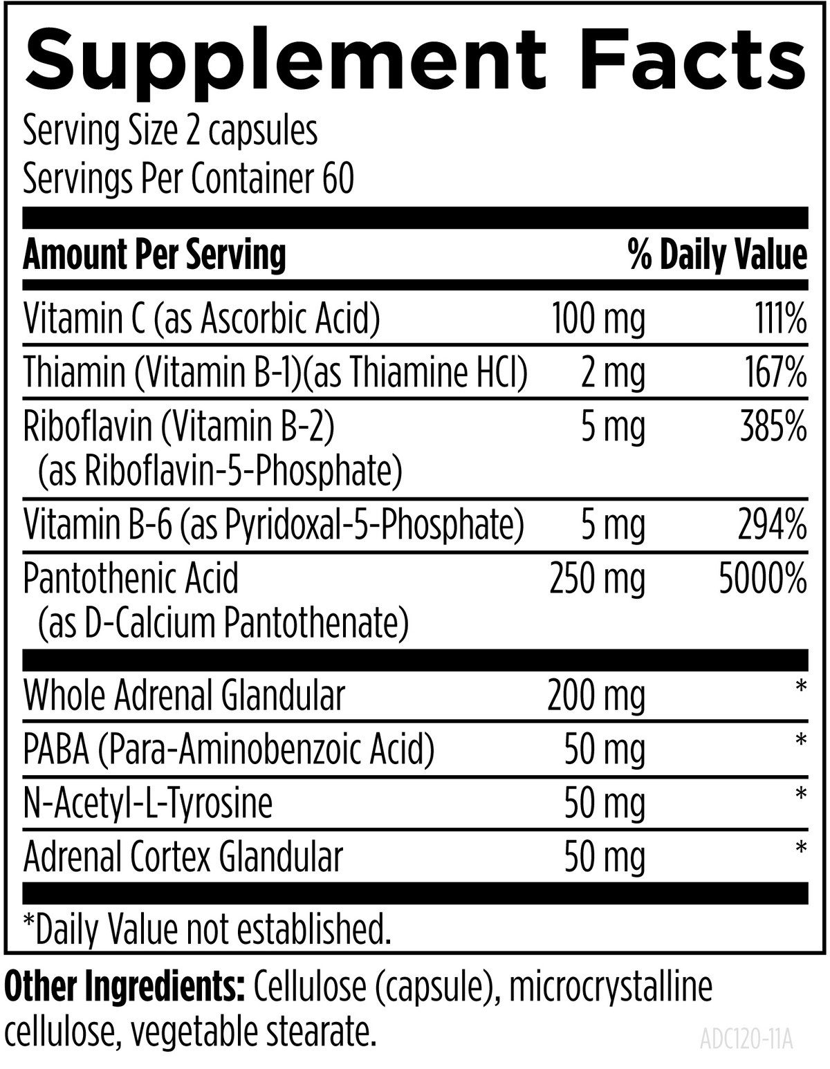 Adrenal Complex, by Designs For Health