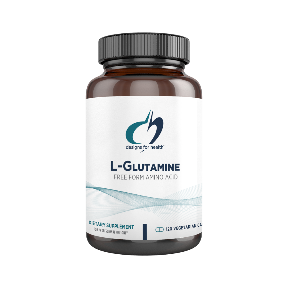 L-Glutamine, 120 Veg Capsules, by Designs For Health