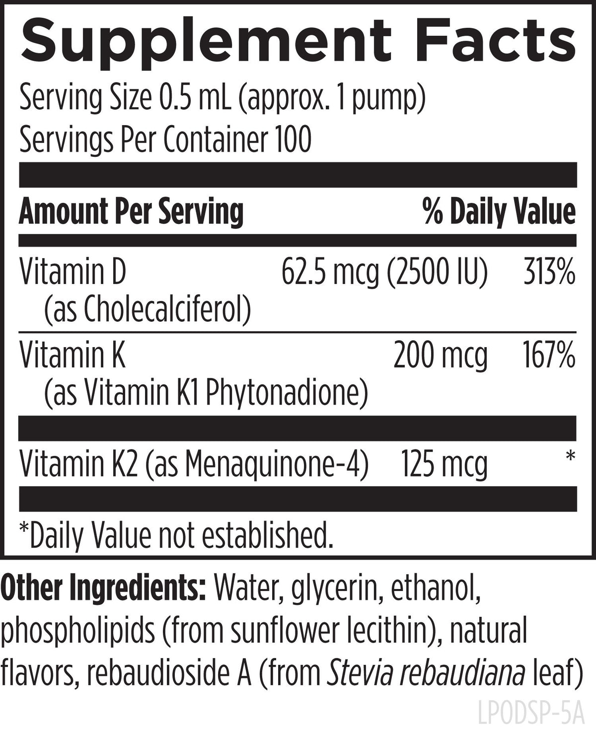 Liposomal D Supreme, 1.7 Oz, by Designs For Health