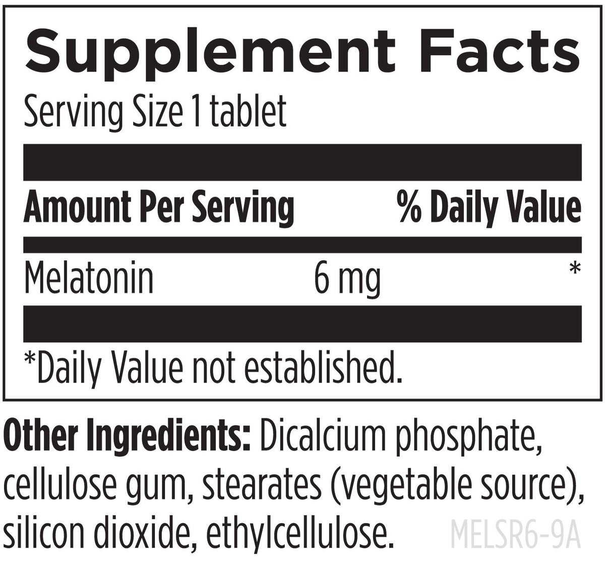 Melatonin SRT, 60 Tablets, by Designs For Health