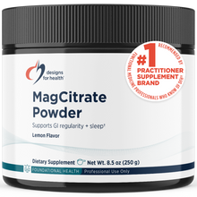 MagCitrate Powder, 8.5 Oz, by Designs For Health