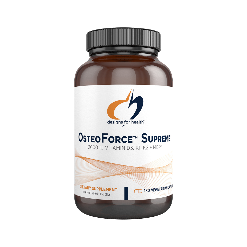 OsteoForce Supreme, 180 Veg Capsules, by Designs For Health