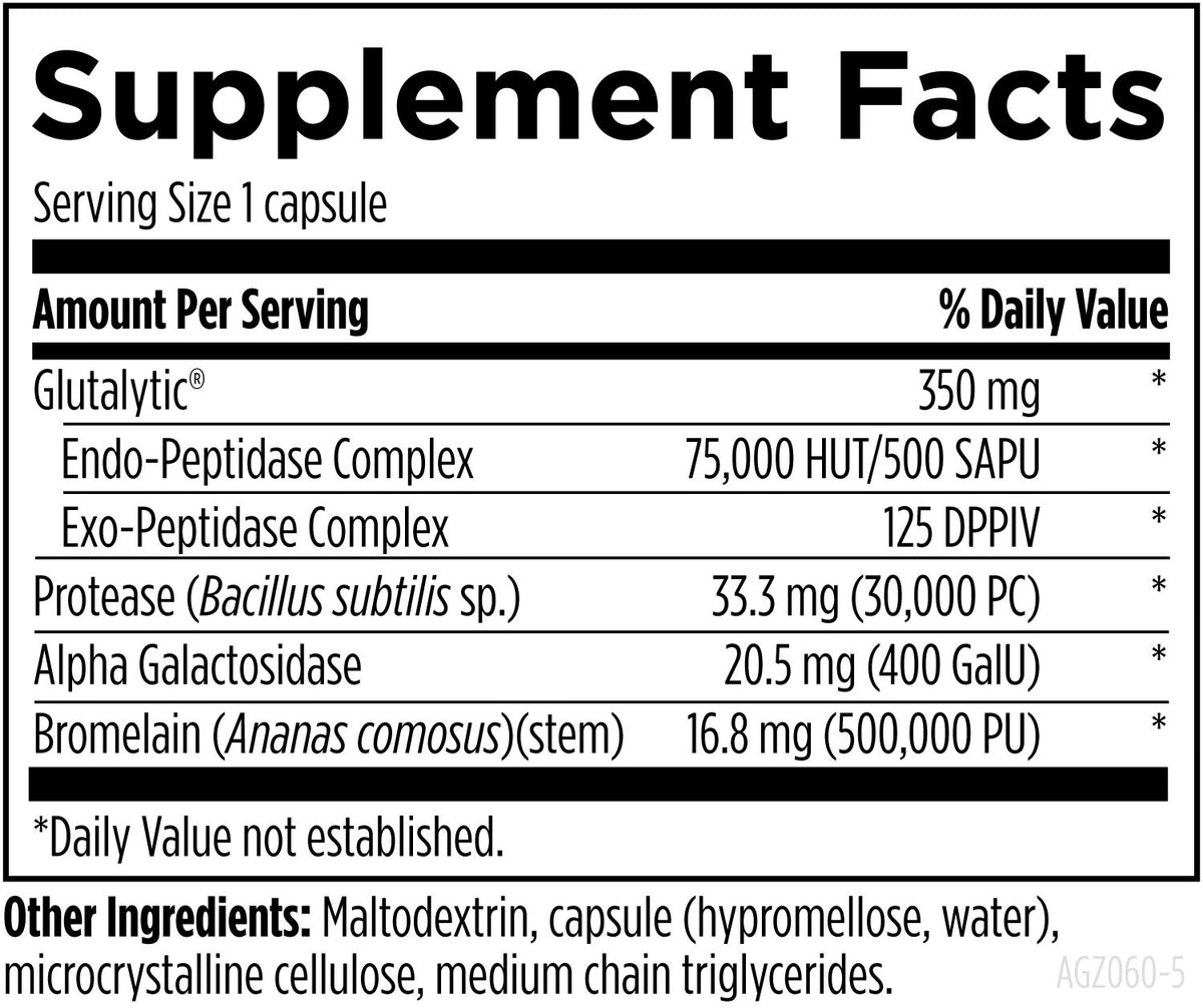 AllerGzyme, 60 Veg Capsules, by Designs For Health